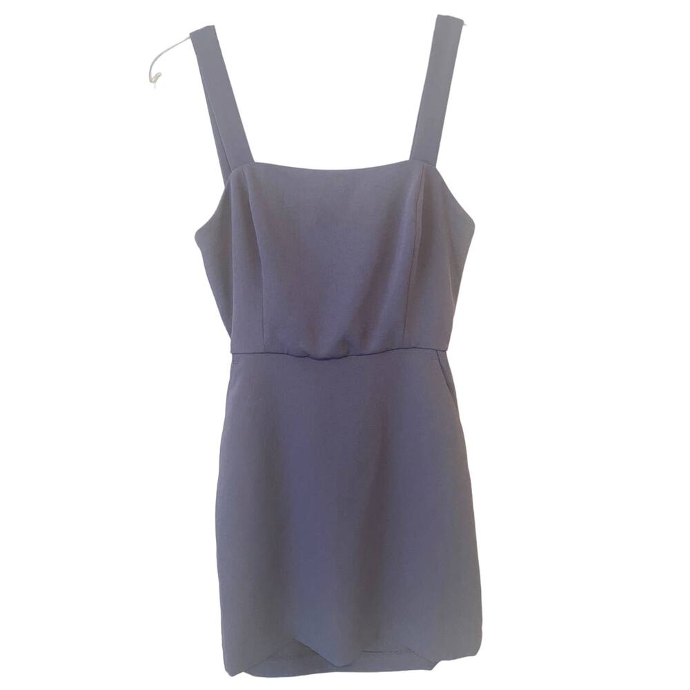 WILFRED ECOULEMENT DRESS GRANITE BLUE SIZE 4 - Picture 2 of 10